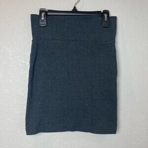 FOREVER 21 Dark Charcoal Fitted Bodycon Stretchy Skirt Size M
